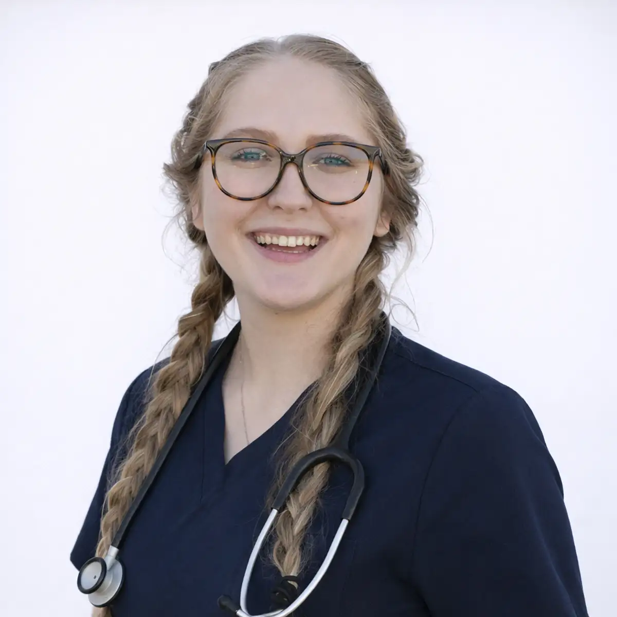 Sam Bartlett, veterinary assistant at Canyon View Cares in Orem, UT